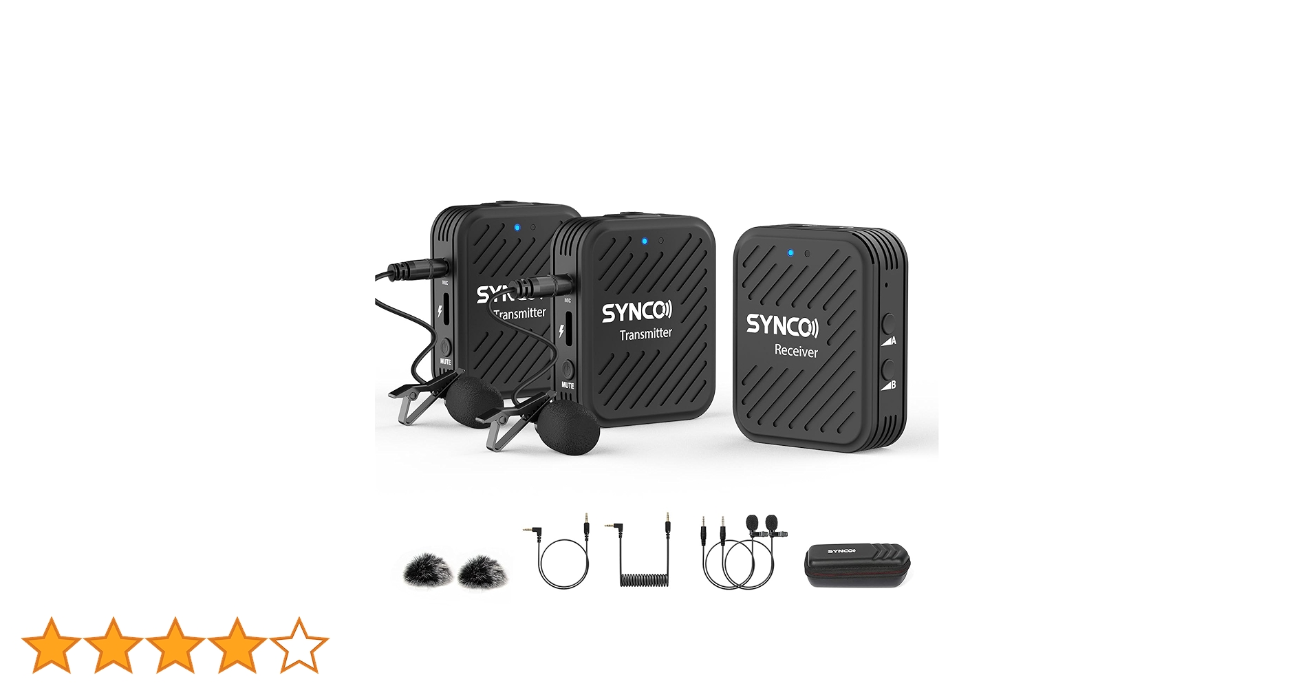 【新品/未使用品】ワイヤレス マイク ピンマイク SYNCO G1 A2 Amazon.co.jp: ワイヤレスマイク, SYNCO G1(A2) 一眼レフカメラ